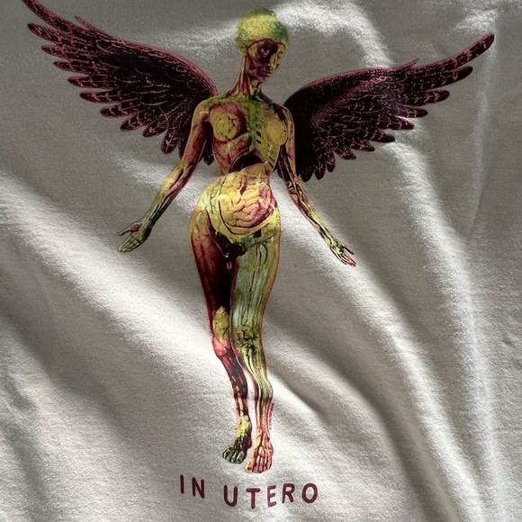 Tops - Nirvana In Utero Hoodie M